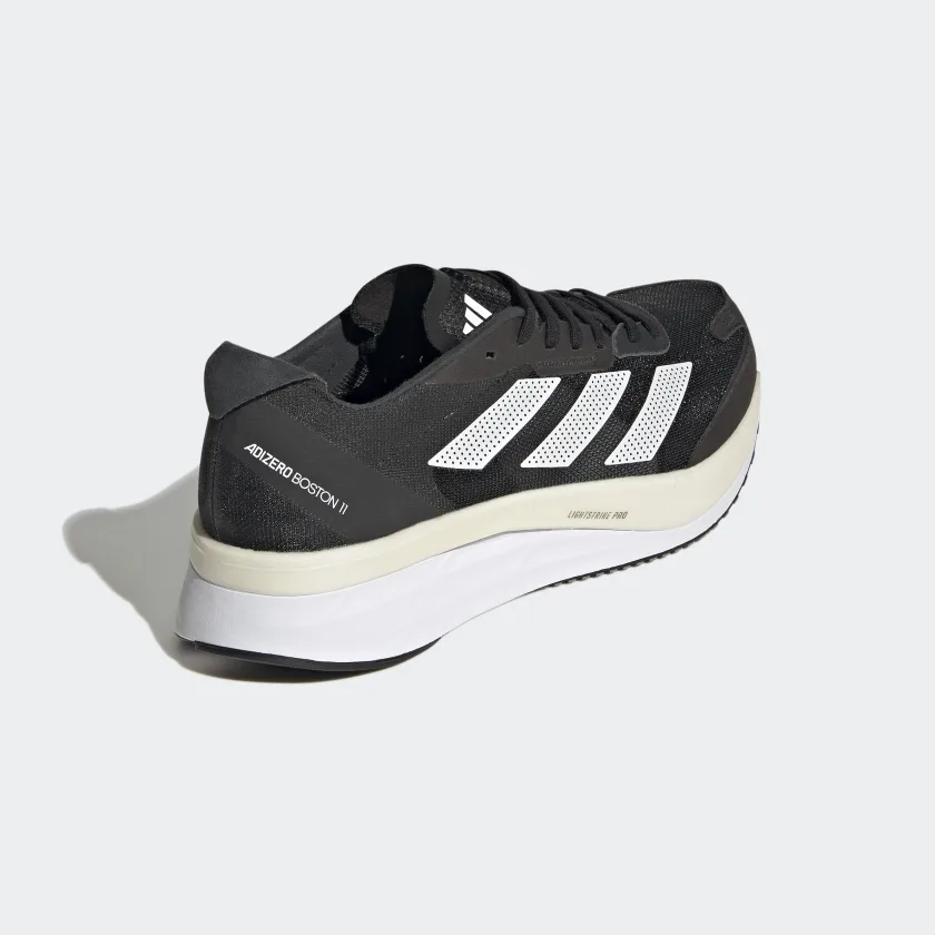 Giày adidas Adizero Boston 11 Nam Đen Trắng