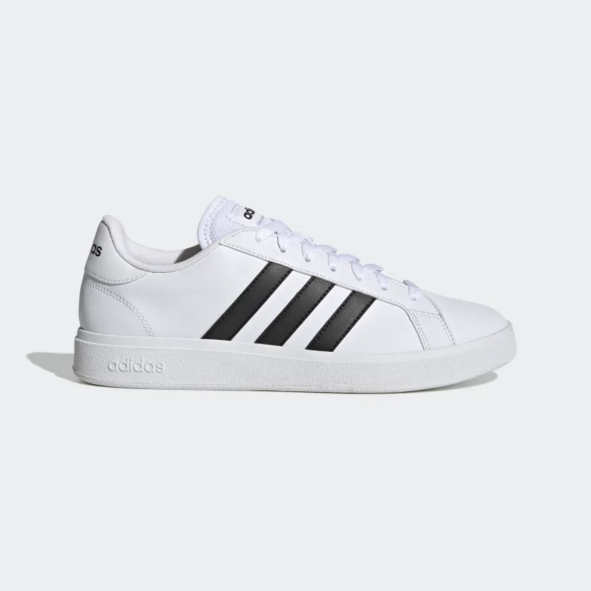 Giày adidas Grand Court Base 2.0 Nam Nữ Trắng Đen