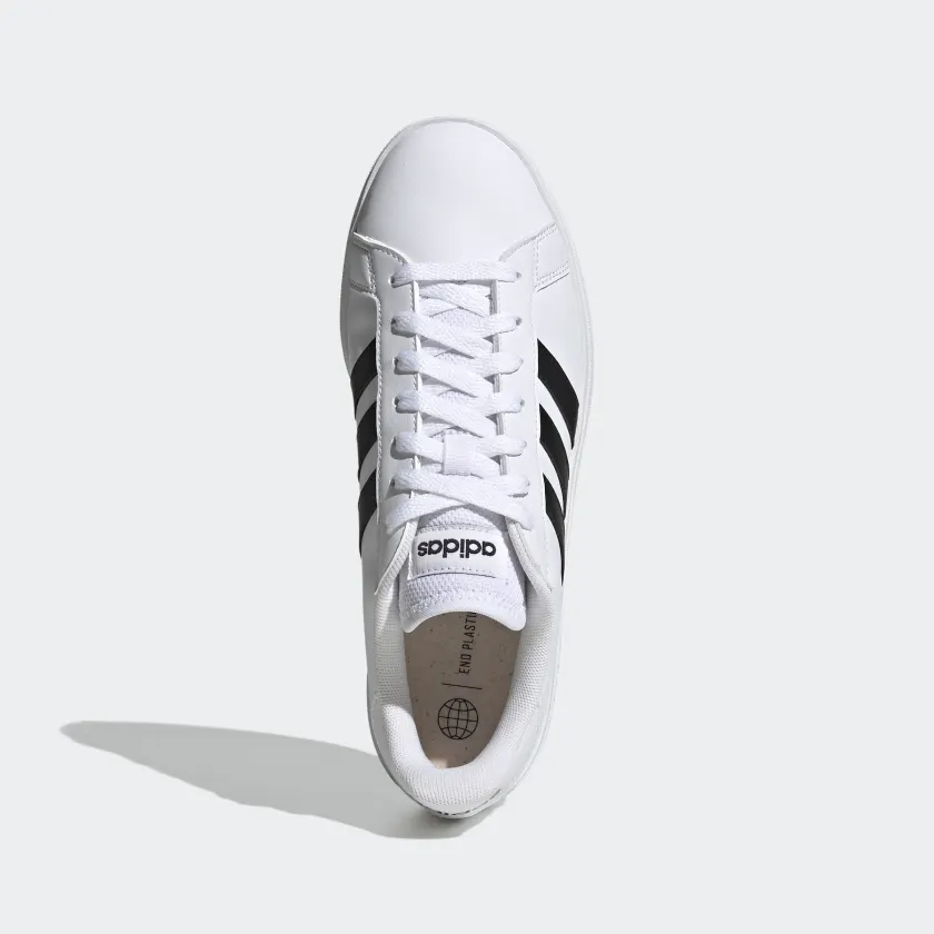 Giày adidas Grand Court Base 2.0 Nam Nữ Trắng Đen