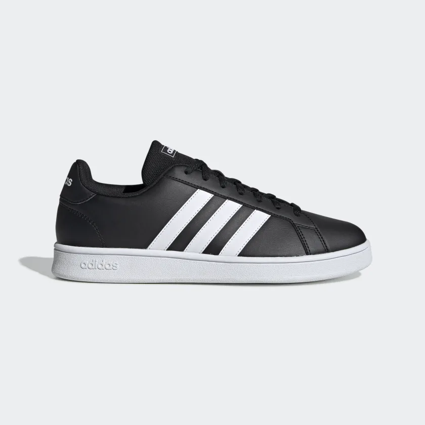 Giày adidas Grand Court Base Nam Đen Trắng