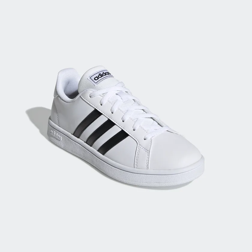 Giày adidas Grand Court Base Nữ Trắng Đen