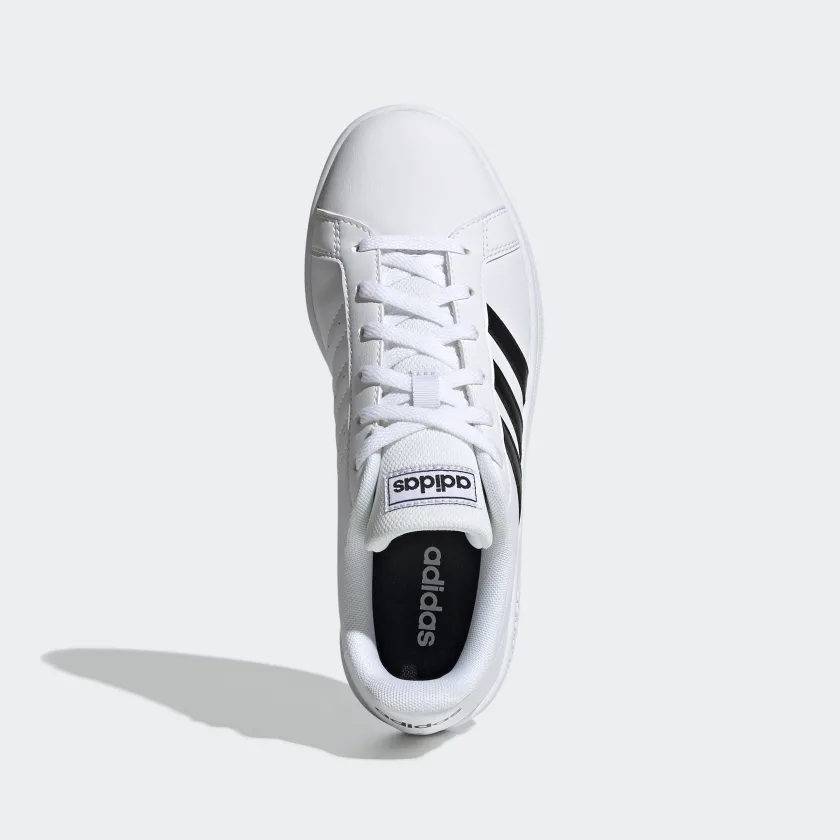 Giày adidas Grand Court Base Nữ Trắng Đen