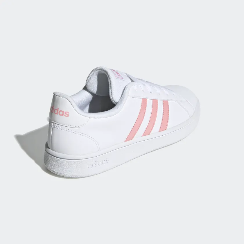 Giày adidas Grand Court Base Nữ Trắng Hồng