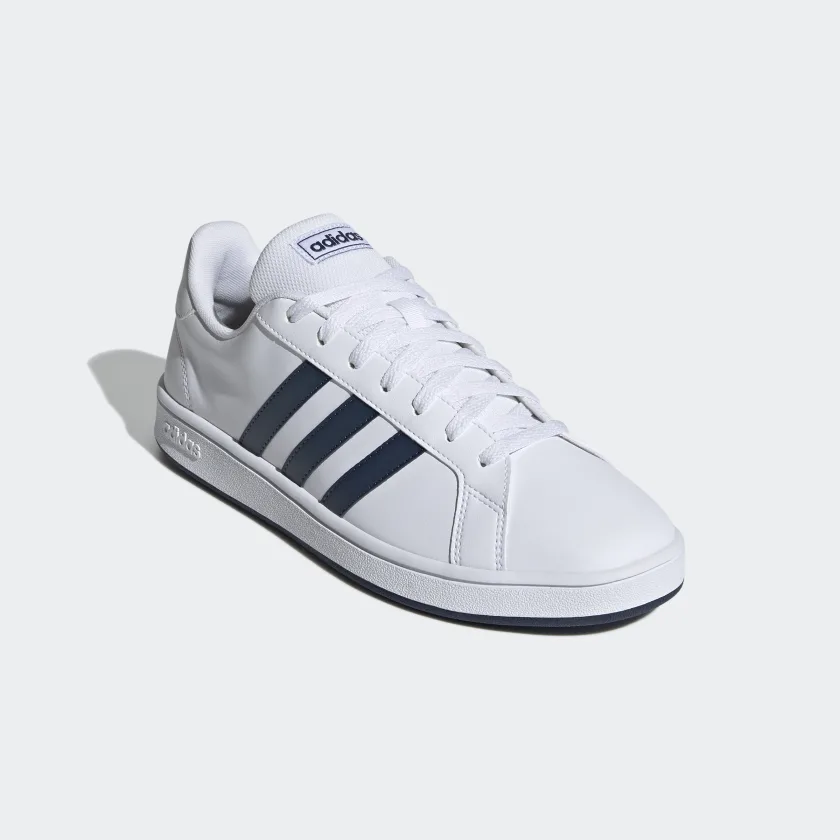 Giày adidas Grand Court Base Nam Trắng Navy