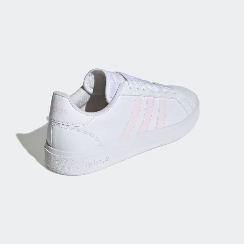 Giày adidas Grand Court Base 2.0 Nữ Trắng Hồng