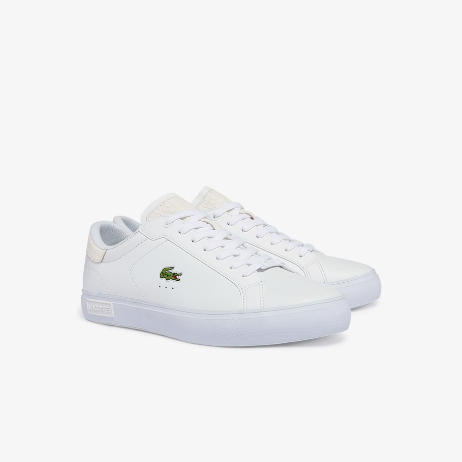 Giày Lacoste PowerCourt 1121 Nam Trắng