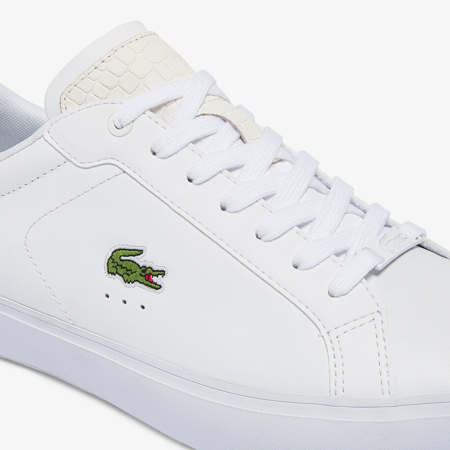 Giày Lacoste PowerCourt 1121 Nam Trắng