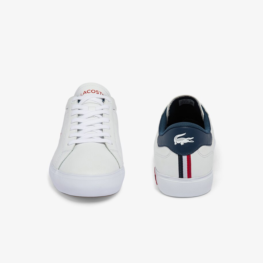 Giày Lacoste PowerCourt TRI22 Nam Trắng Navy