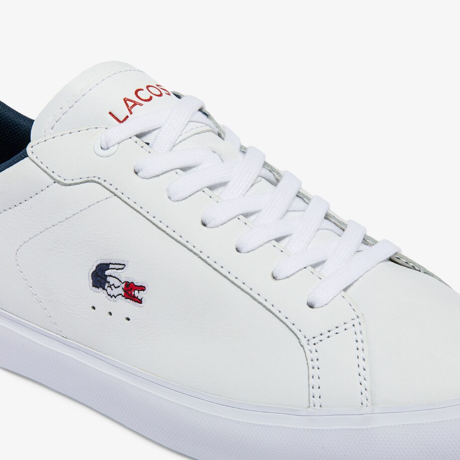 Giày Lacoste PowerCourt TRI22 Nam Trắng Navy