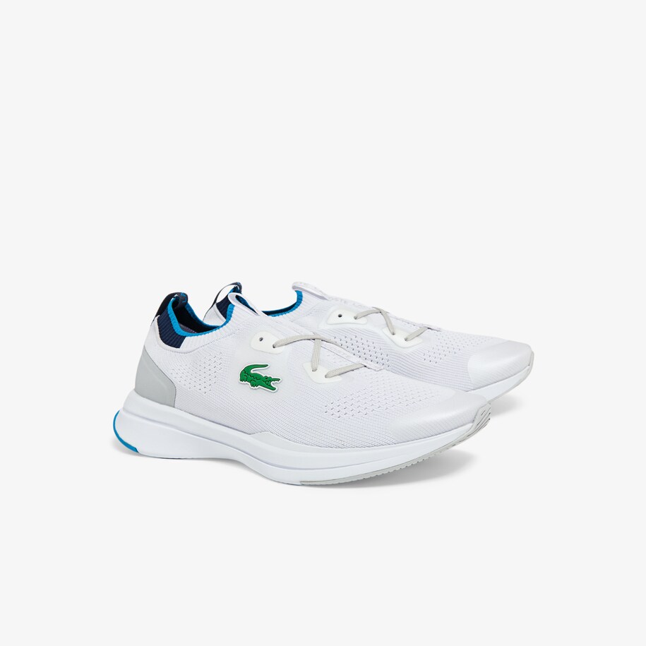 Giày Lacoste Run Spin Knit Nam Trắng