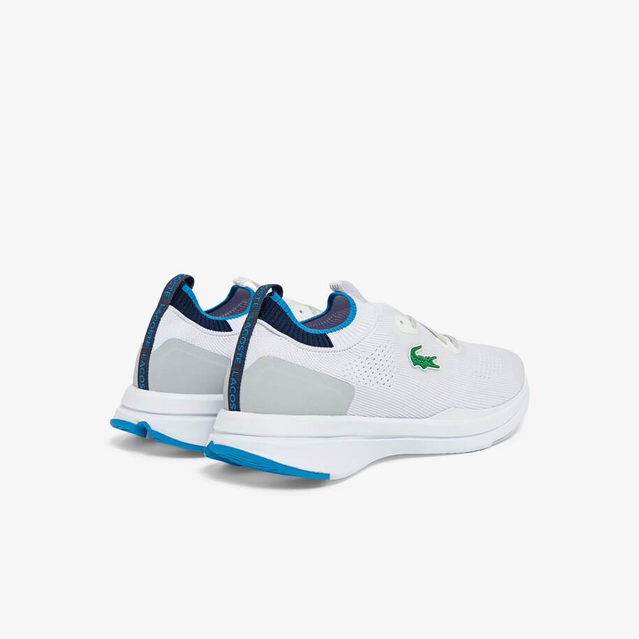 Giày Lacoste Run Spin Knit Nam Trắng