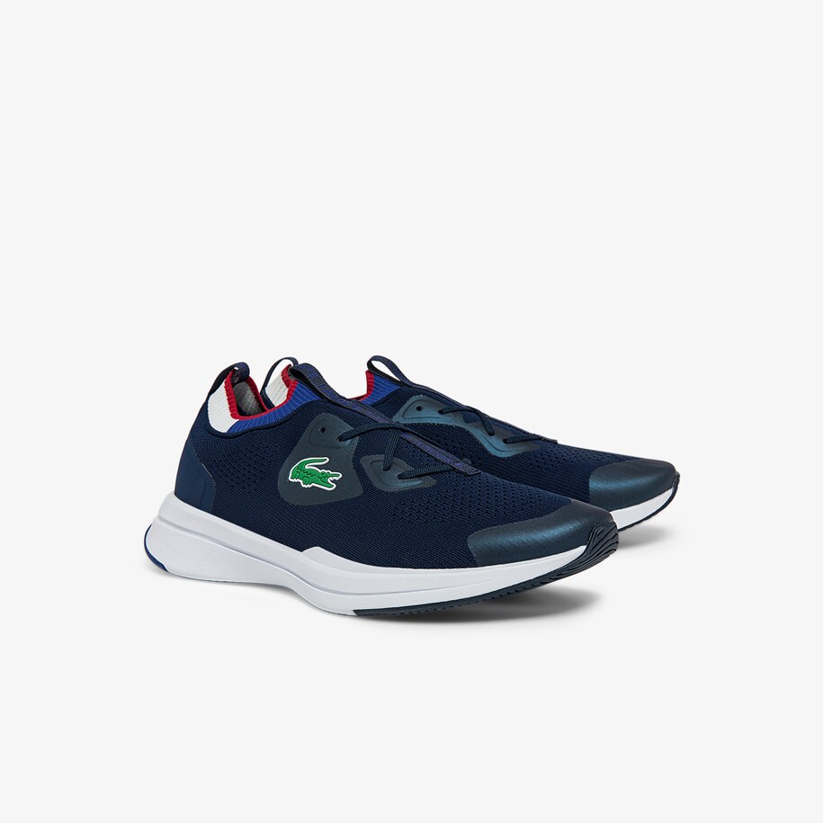 Giày Lacoste Run Spin Knit Nam Xanh Navy