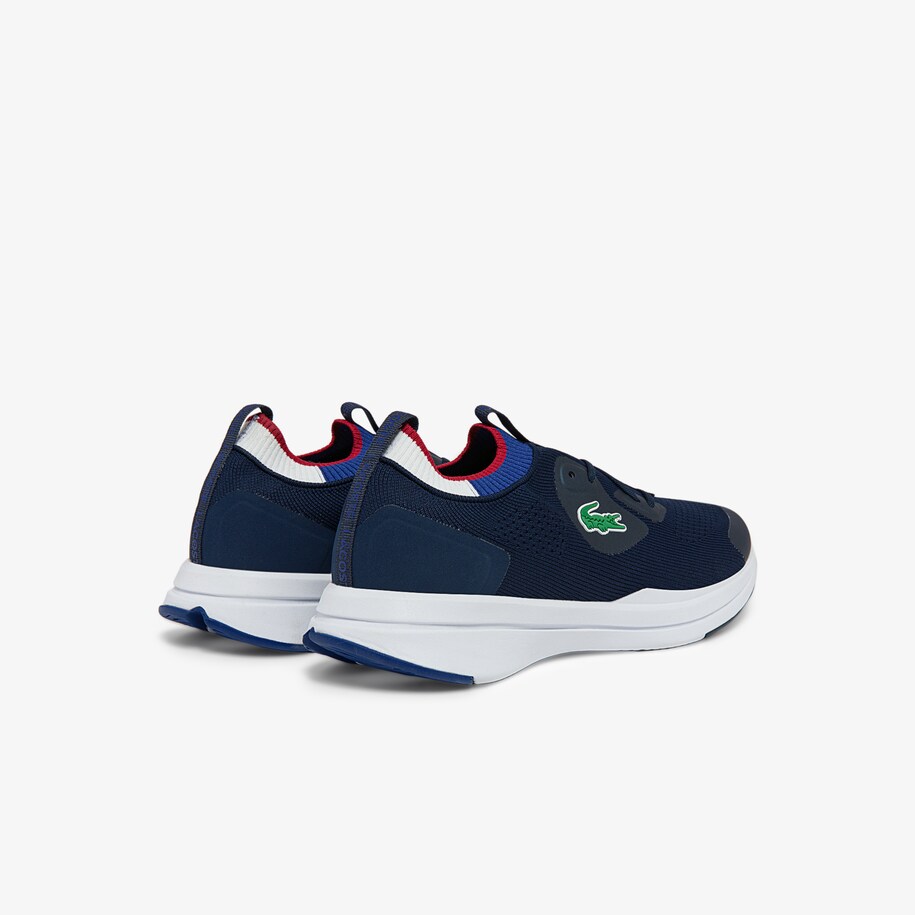 Giày Lacoste Run Spin Knit Nam Xanh Navy