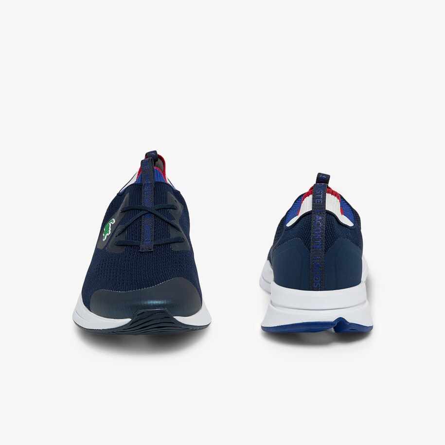 Giày Lacoste Run Spin Knit Nam Xanh Navy