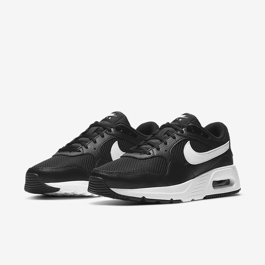 Giày Nike Air Max SC Nữ Đen Trắng