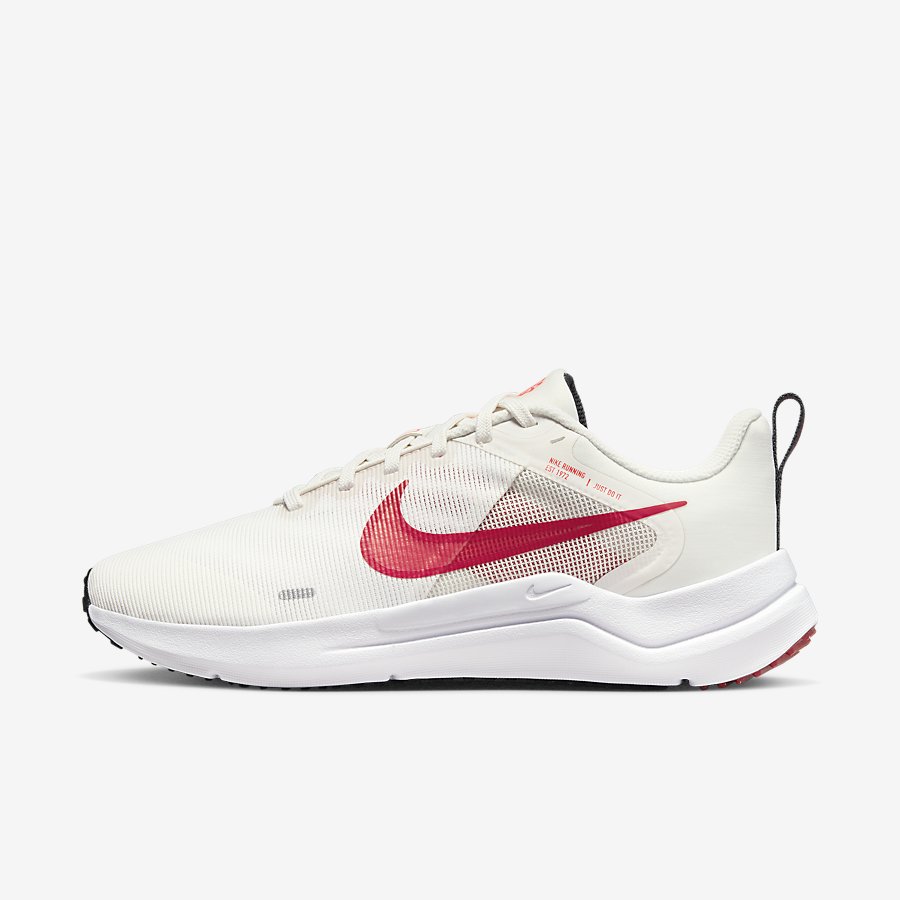 Giày Nike DownShifter 12 Nữ Trắng Đỏ