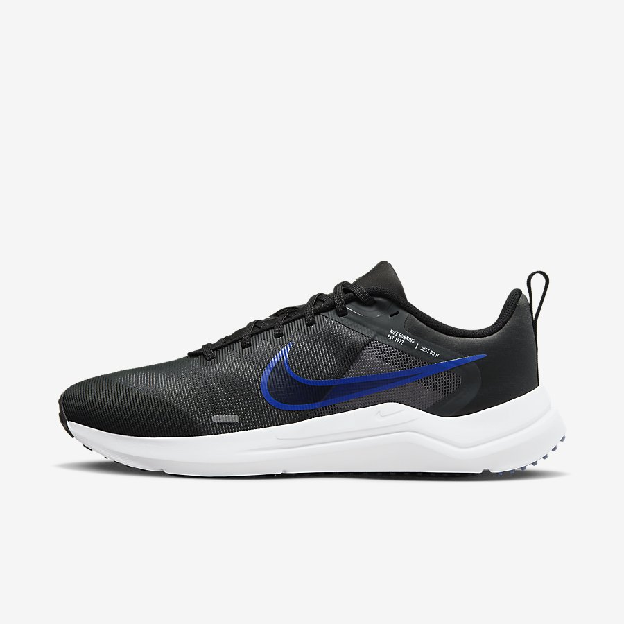 Giày Nike Downshifter 12 Nam Đen Xanh