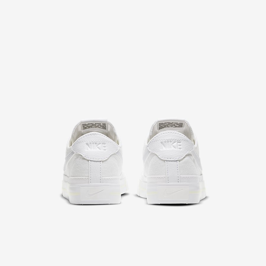 Giày Nike Court Legacy Canvas Nữ Trắng