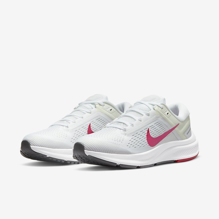 Giày Nike Air Zoom Structure 24 Nữ Trắng Hồng