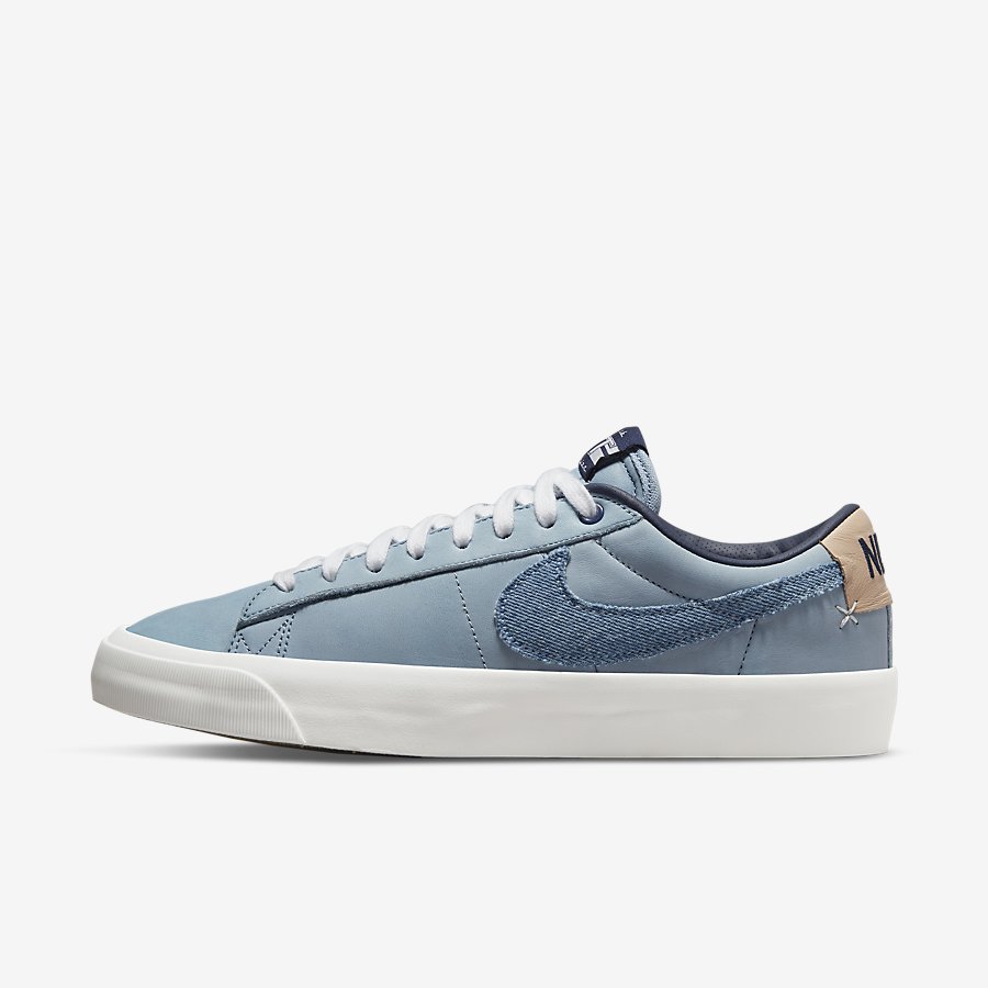 Giày Nike SB Zoom Blazer Low GT Nam Xanh Xám