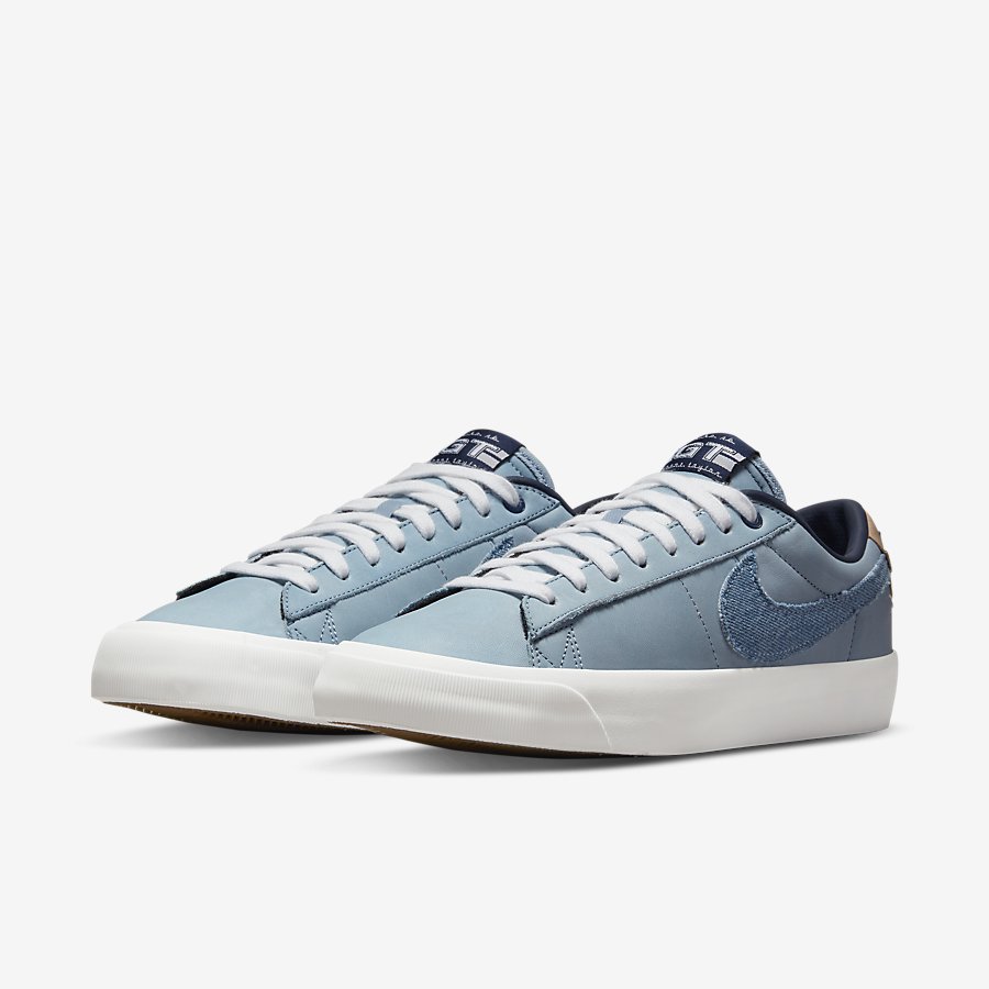 Giày Nike SB Zoom Blazer Low GT Nam Xanh Xám