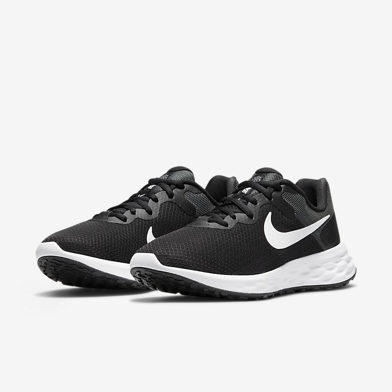 Giày Nike Revolution 6 Next Nature Nữ Đen Trắng