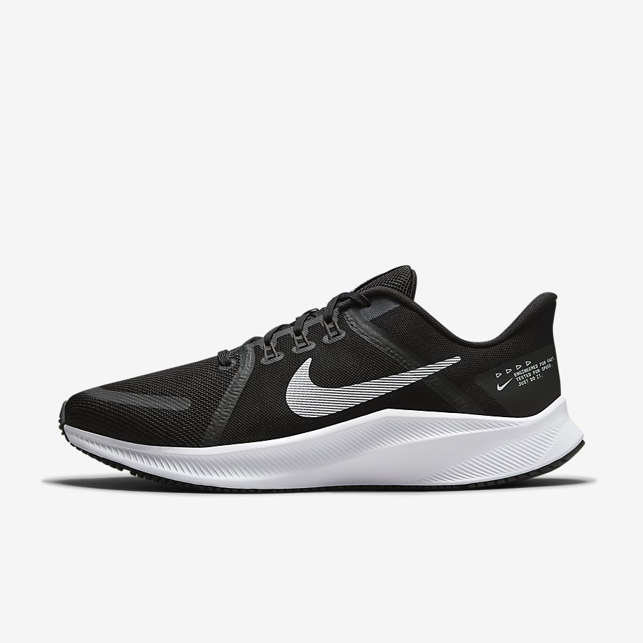 Giày Nike Quest 4 Nam Đen Trắng