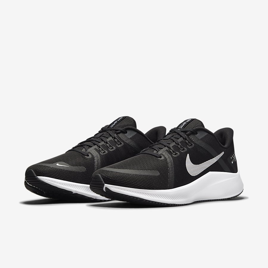 Giày Nike Quest 4 Nam Đen Trắng