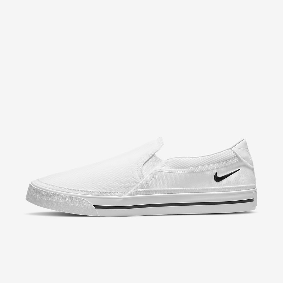 Giày Nike Court Legacy Slip Nam Trắng