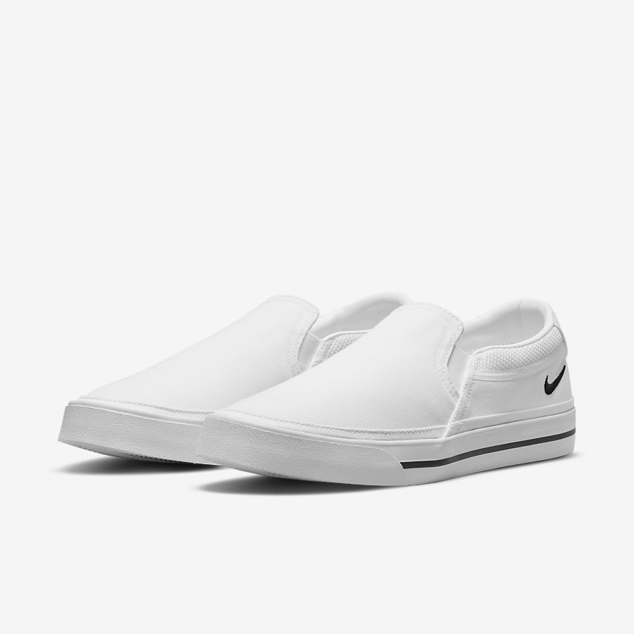 Giày Nike Court Legacy Slip Nam Trắng