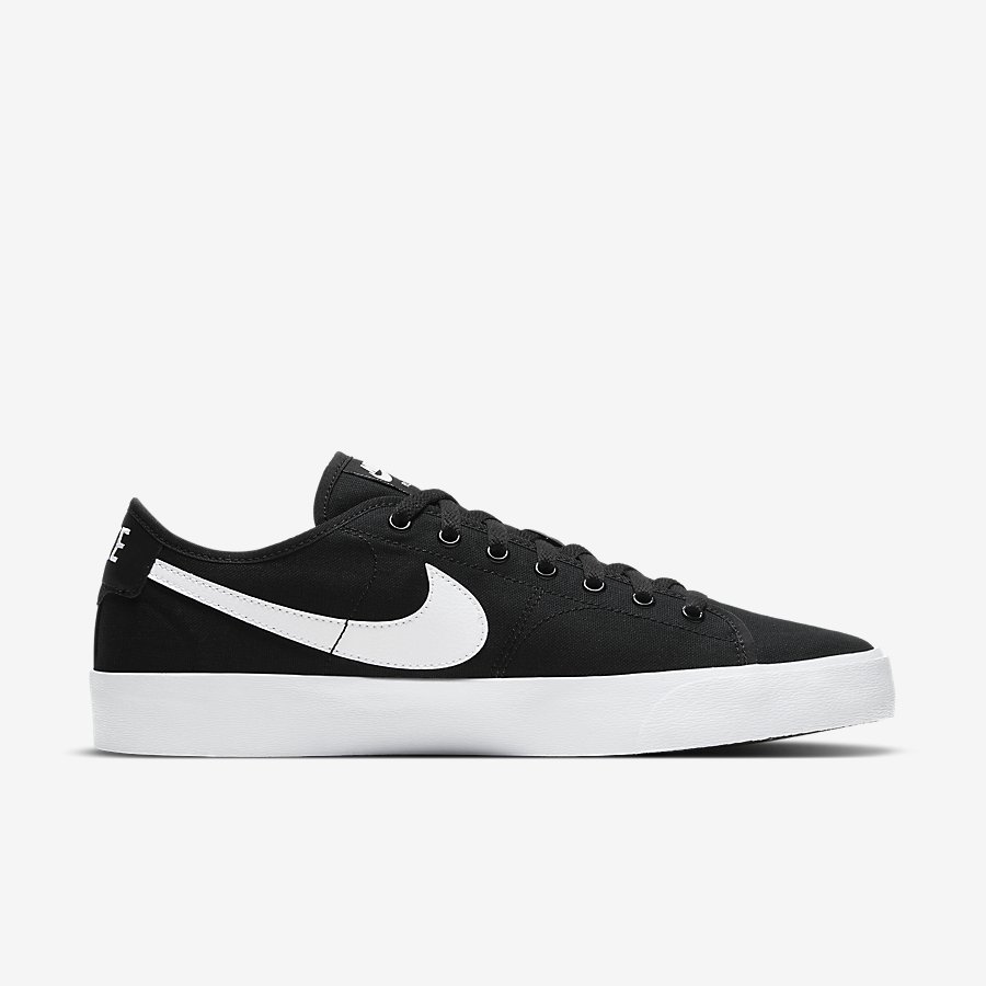 Giày Nike SB Blazer Court Nam Đen Trắng