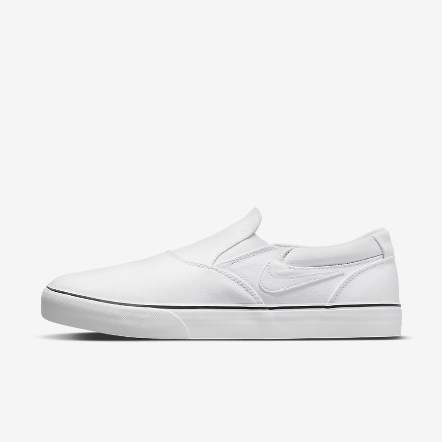 Giày Nike SB Chron 2 Slip Nam Trắng