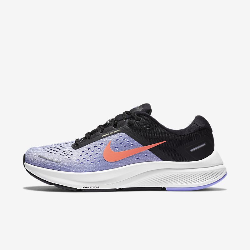 Giày Nike Air Zoom Structure 23 Nữ Tím Đen