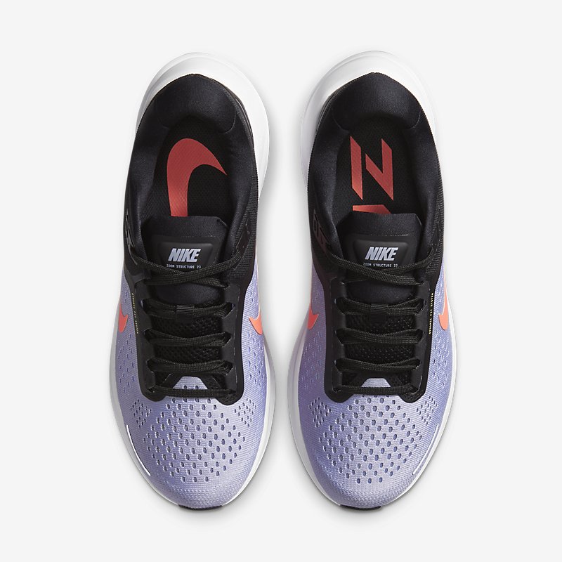 Giày Nike Air Zoom Structure 23 Nữ Tím Đen