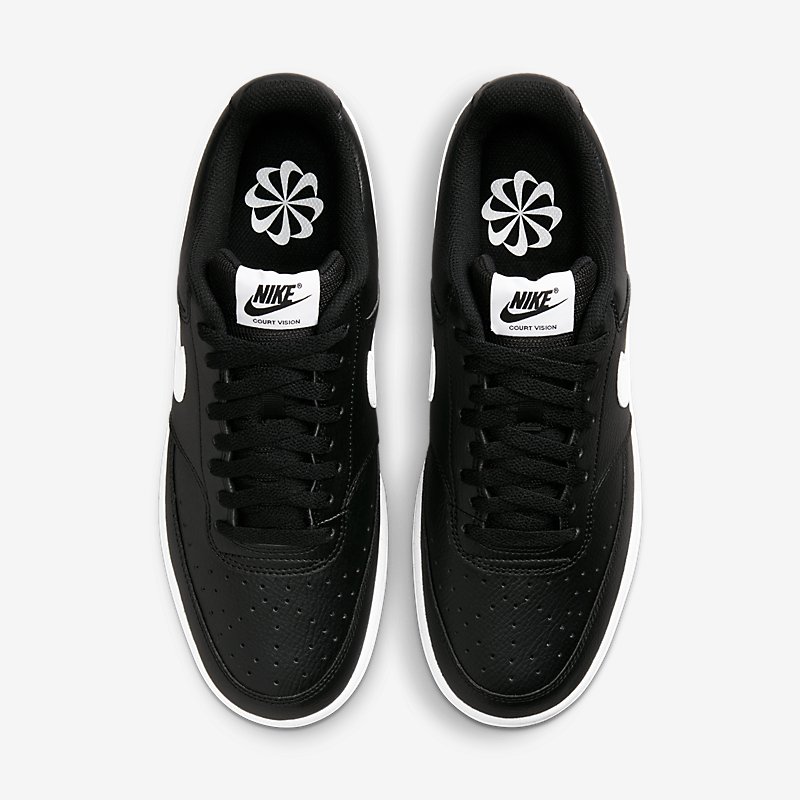 Giày Nike Court Vision Low Nam Đen Trắng