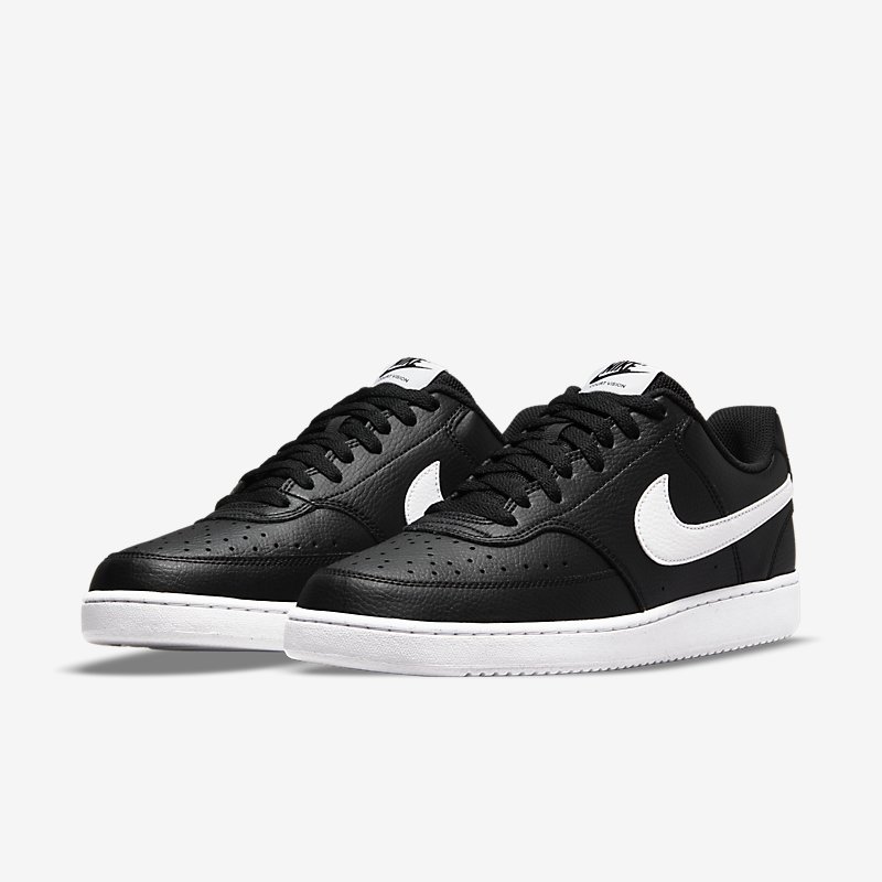 Giày Nike Court Vision Low Nam Đen Trắng