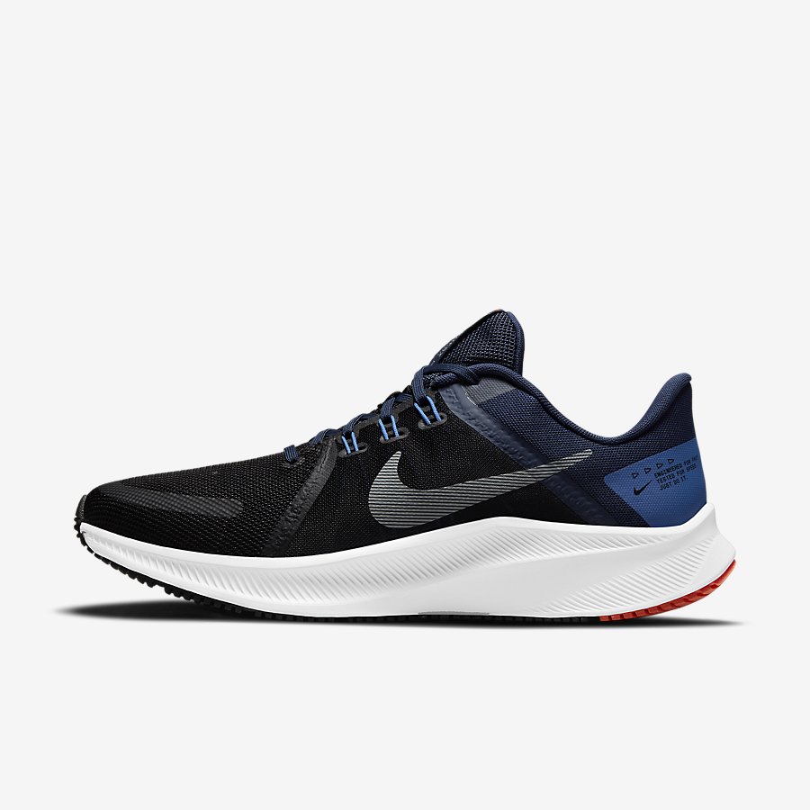 Giày Nike Quest 4 Nam Đen Xanh