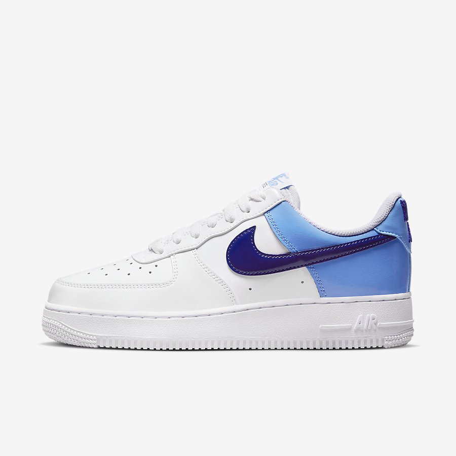 Giày Nike Air Force 1 '07 Nữ Trắng Xanh