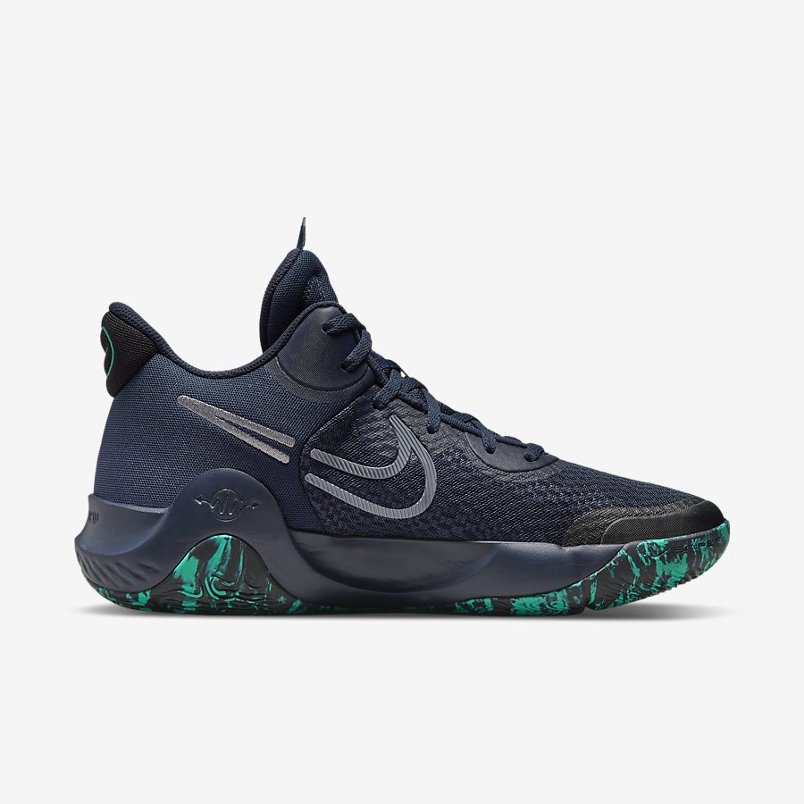 Giày Nike KD Trey 5 IX EP Nam Đen Xanh