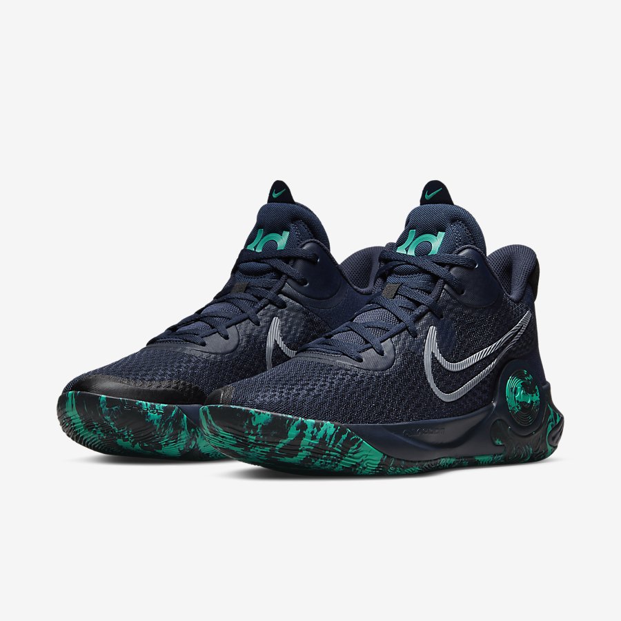 Giày Nike KD Trey 5 IX EP Nam Đen Xanh