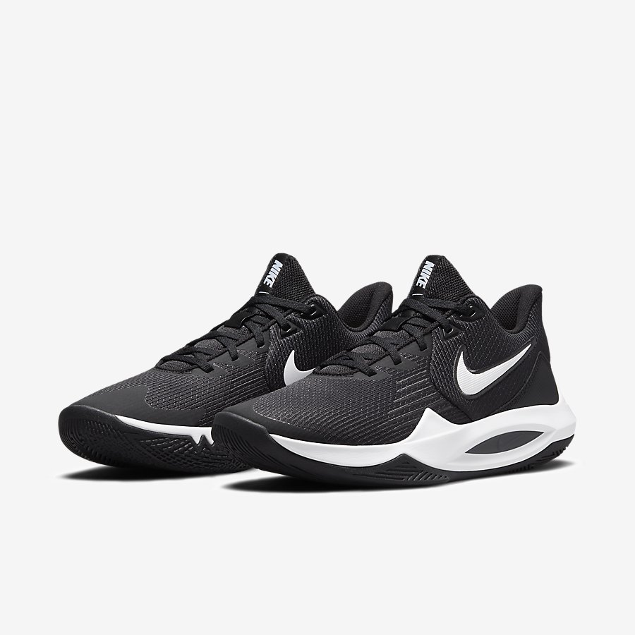 Giày Nike Precision 5 Nam Đen Trắng