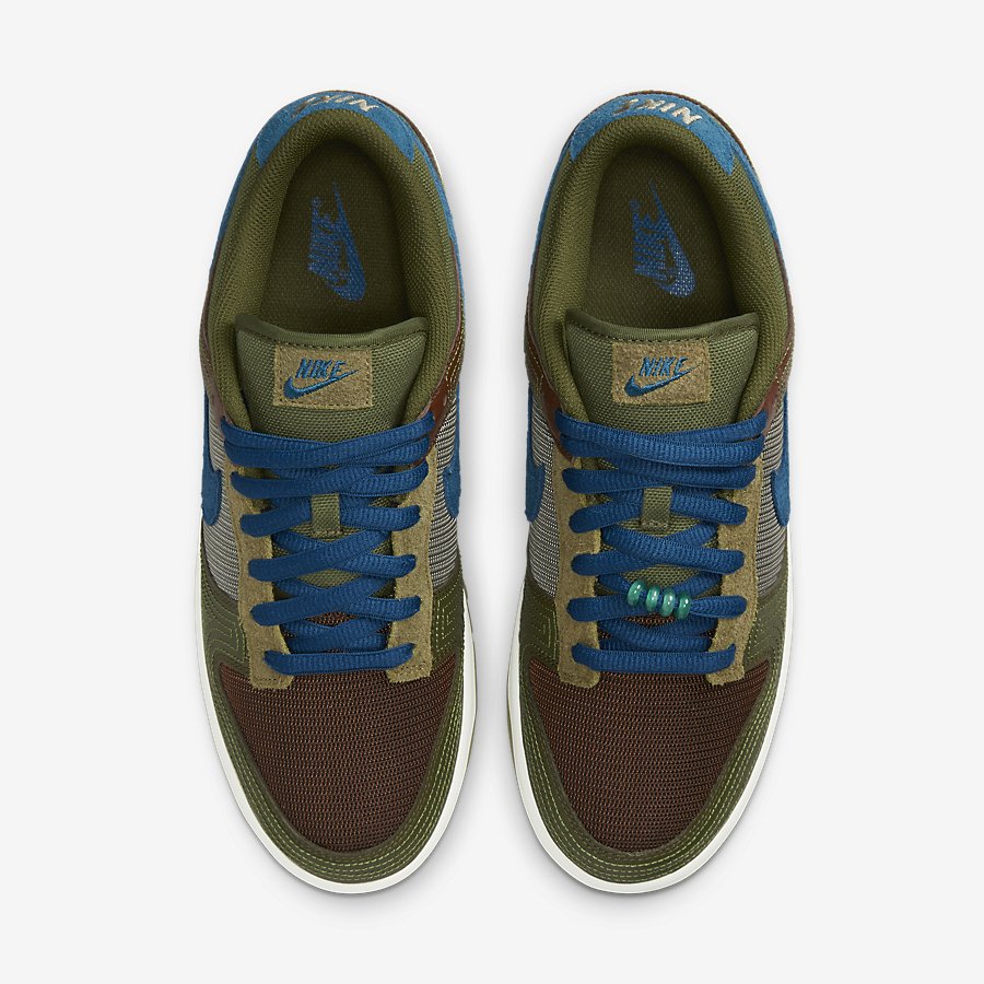 Giày Nike Dunk Low Nam Rêu Nâu