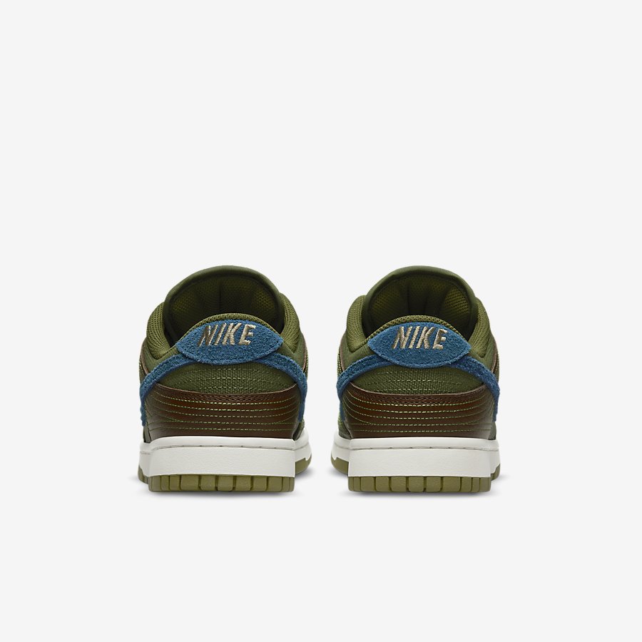 Giày Nike Dunk Low Nam Rêu Nâu