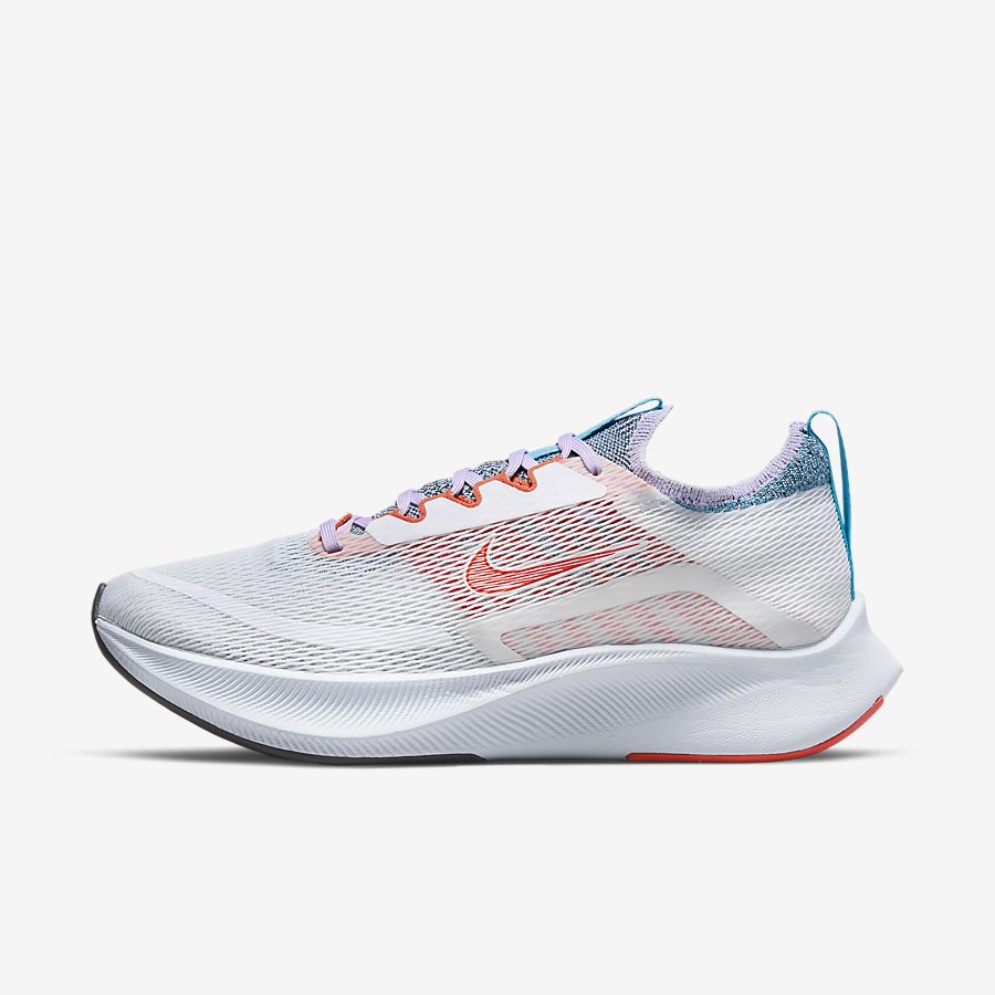 Giày Nike Zoom Fly 4 Nữ Trắng Cam