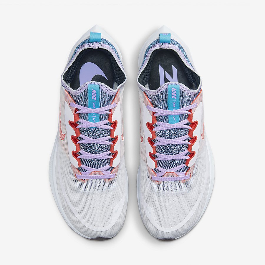 Giày Nike Zoom Fly 4 Nữ Trắng Cam