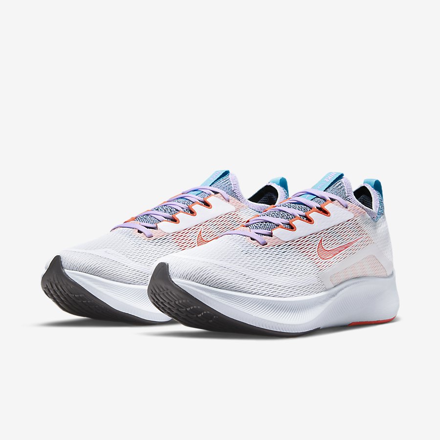 Giày Nike Zoom Fly 4 Nữ Trắng Cam