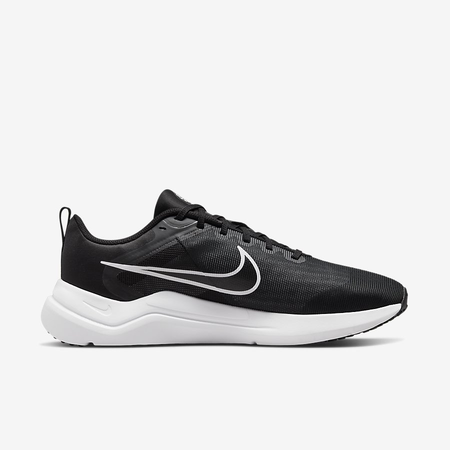 Giày Nike Downshifter 12 Nam Đen Trắng