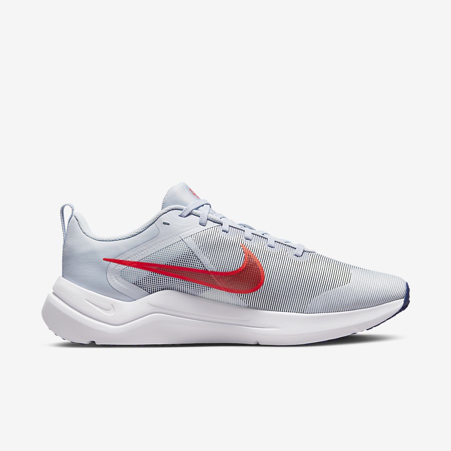 Giày Nike Downshifter 12 Nam Xám Đỏ