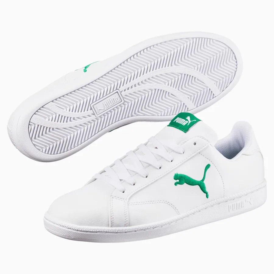 Giày Puma Smash Cat L Nam Nữ Trắng Xanh