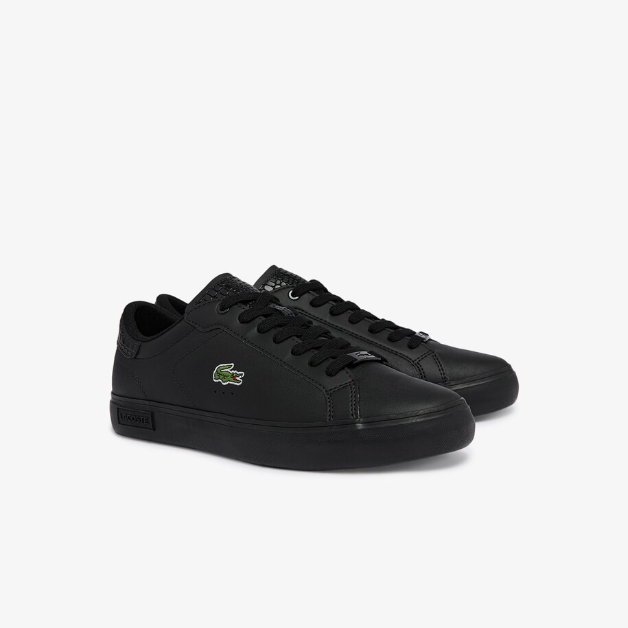 Giày Lacoste PowerCourt 1121 Nam Đen